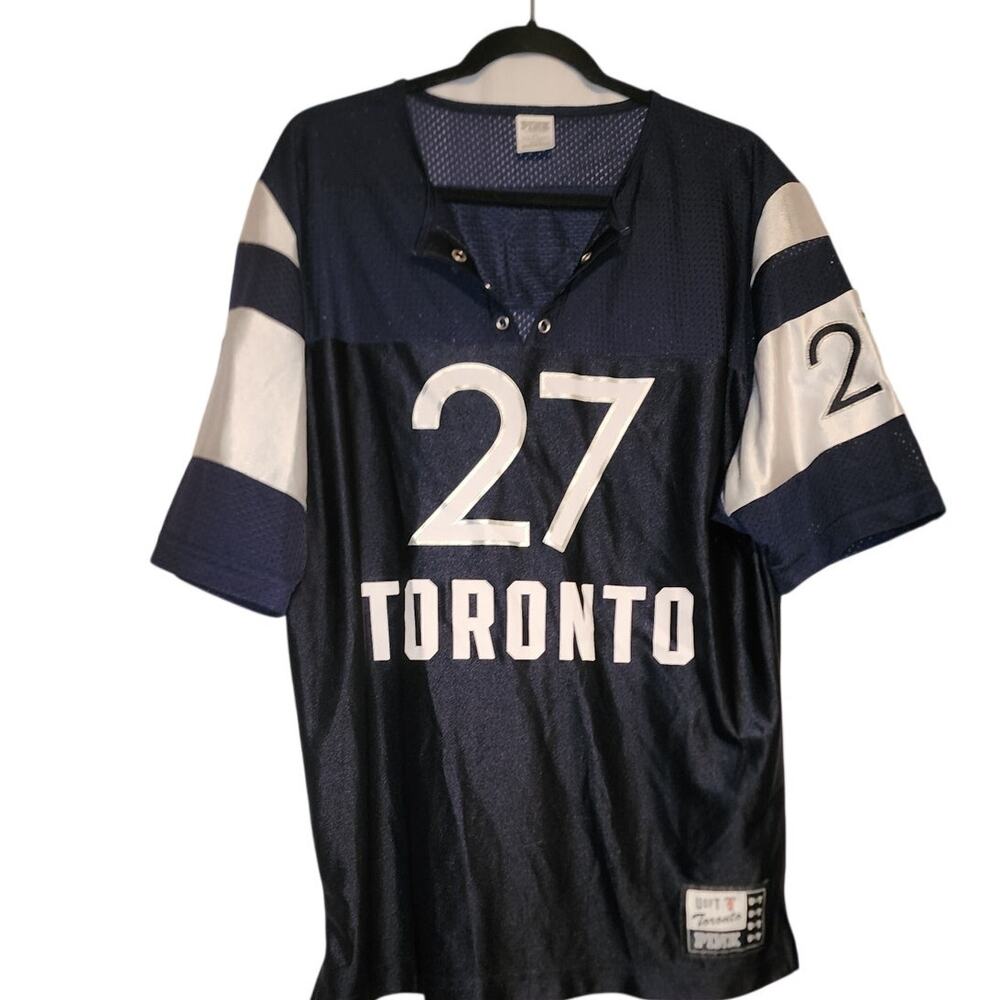 PINK Victoria's Secret Women's Toronto Football Jersey Size Small